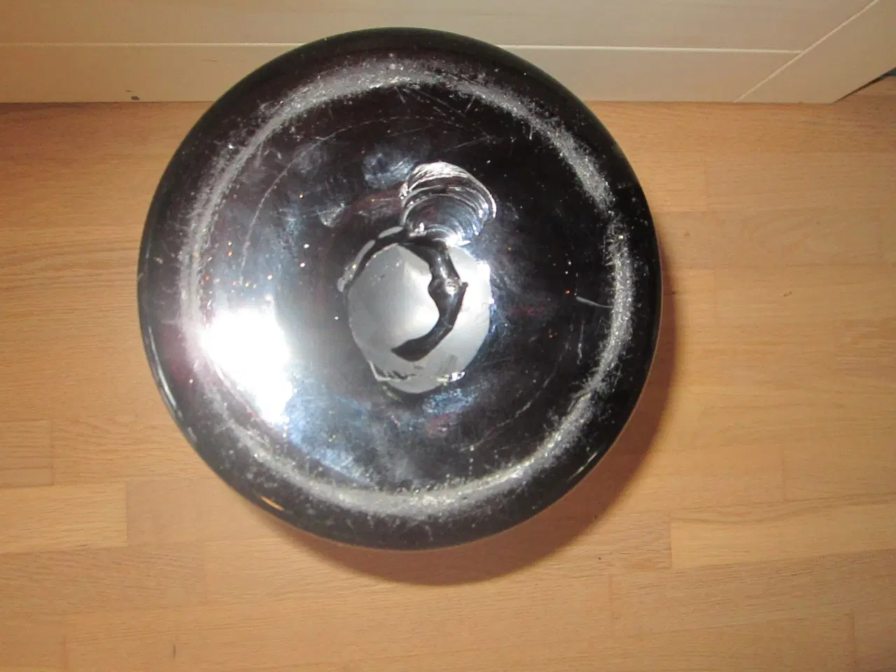 Billede 4 - Flot stor Apoteker flaske med prop/låg 36 cm i høj