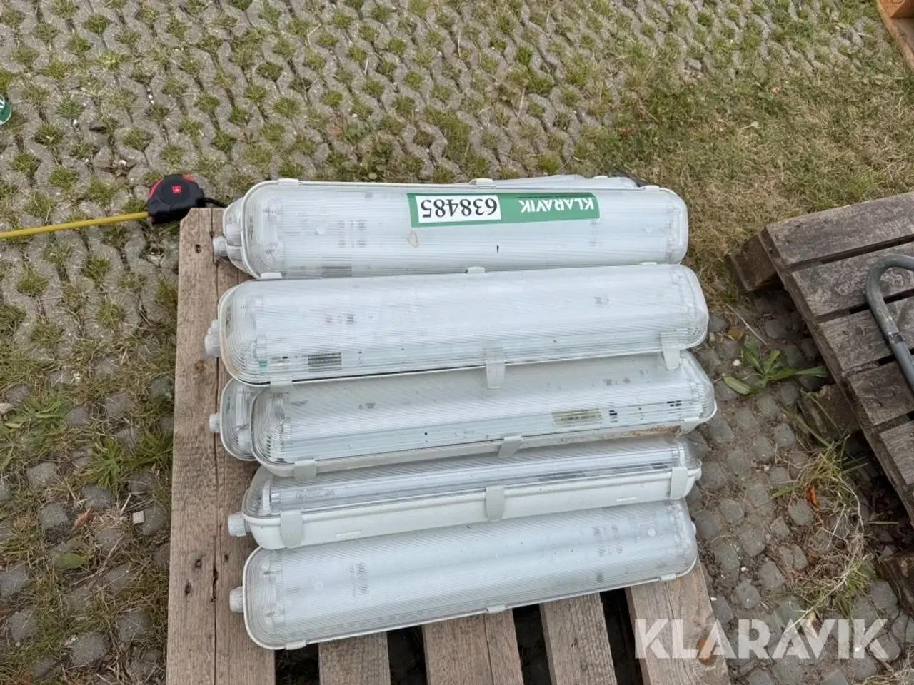 Billede 2 - Lysrør lamper Resolux IP65-UL 2x17/18w