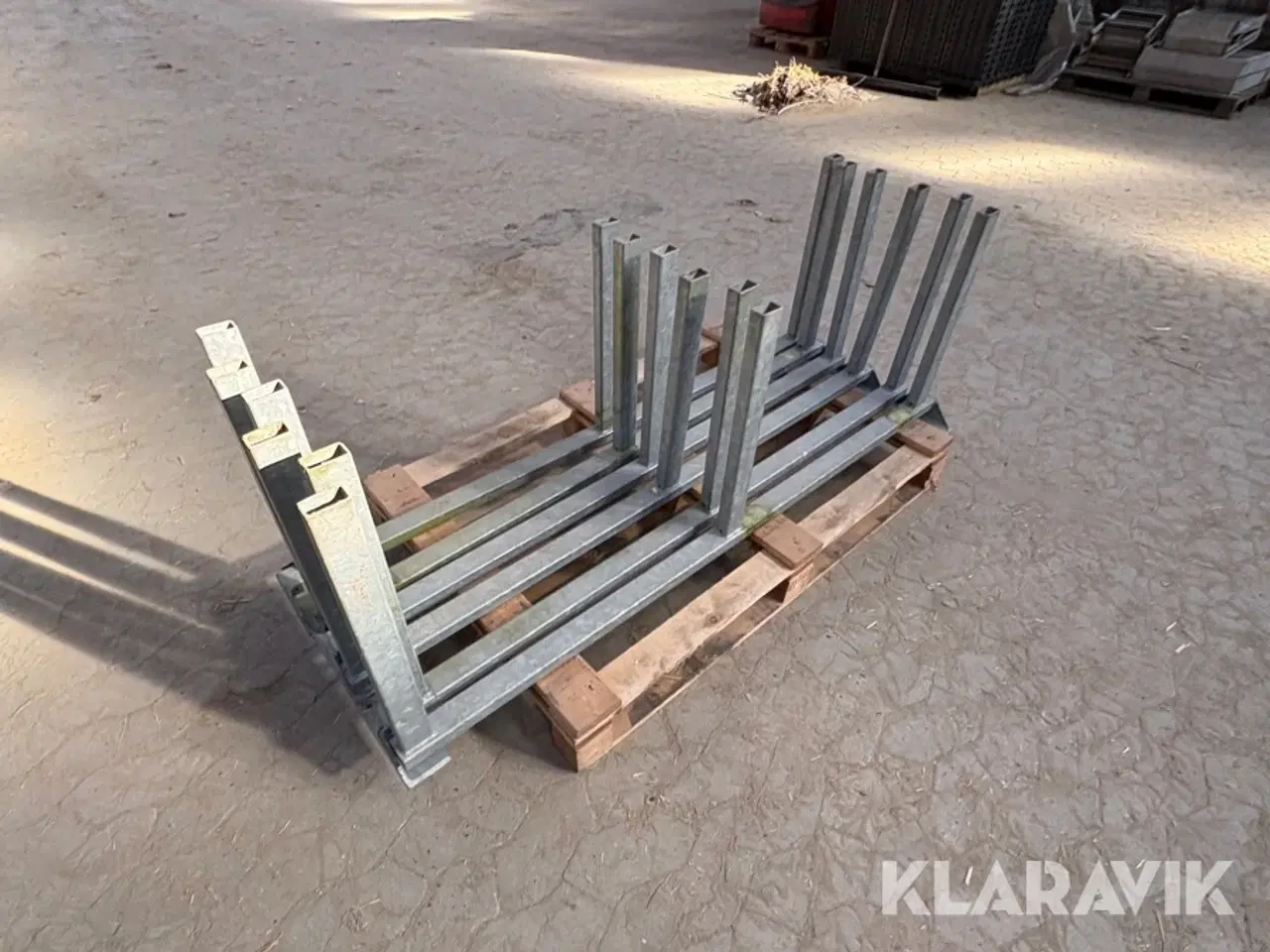 Billede 8 - Stål/gren reoler 2 styk