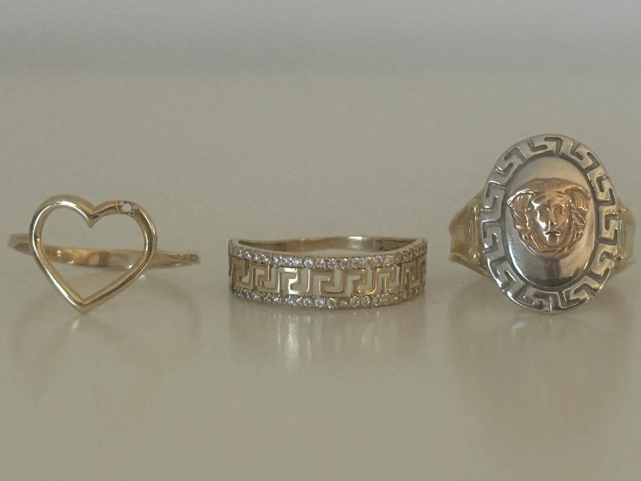 Billede 8 - Forskellige ringe i 14 karat guld.