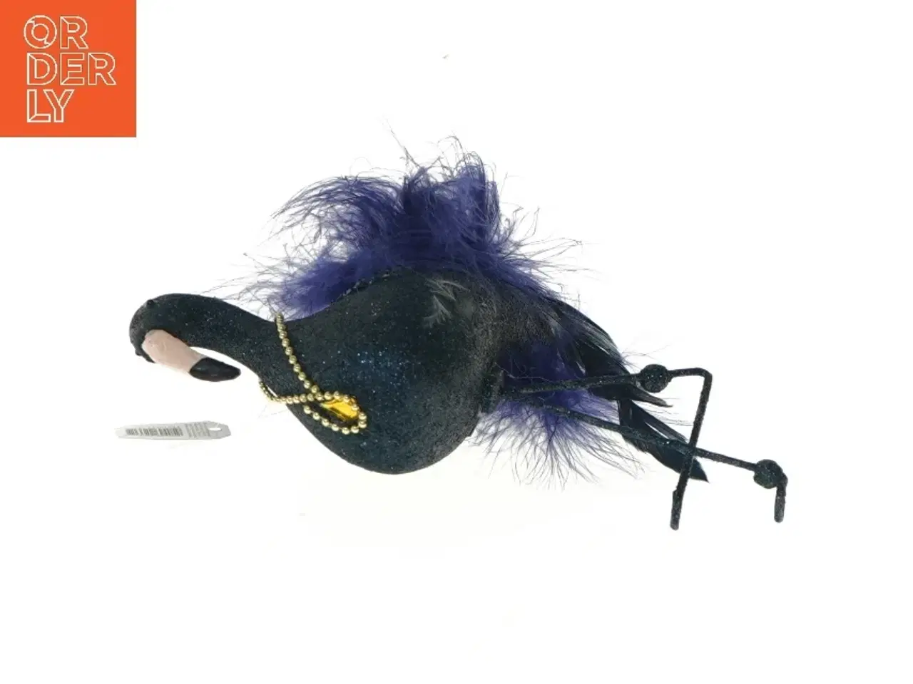 Billede 3 - Dekorativ flamingo med glimmer fra Det Gamle Apotek (str. 20 cm)