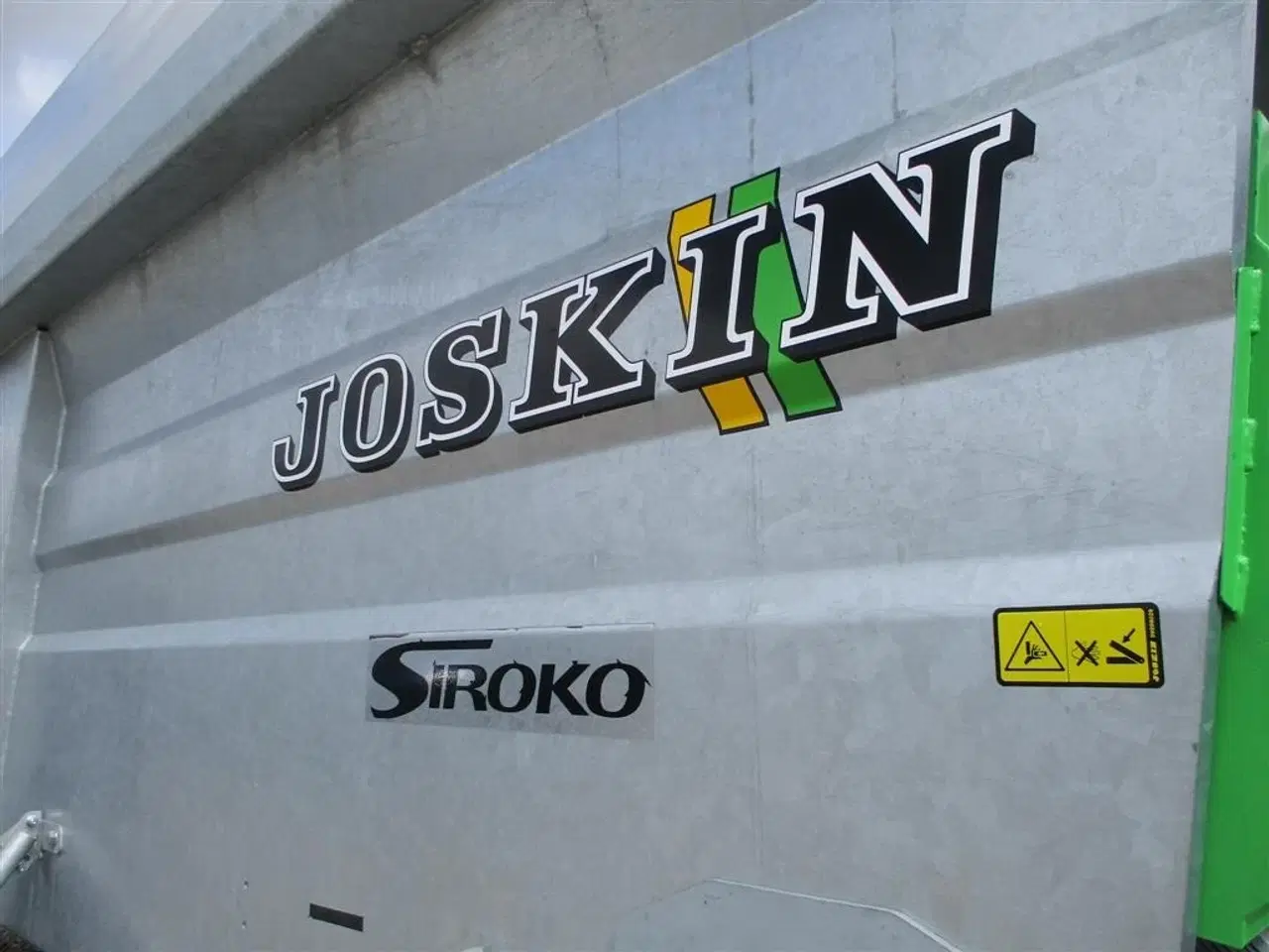 Billede 7 - Joskin SIROKO S5513/13V SPREDER 16m3 galvaniseret kasse og med hydraulisk baglåge. Lintrup Maskinhandel.