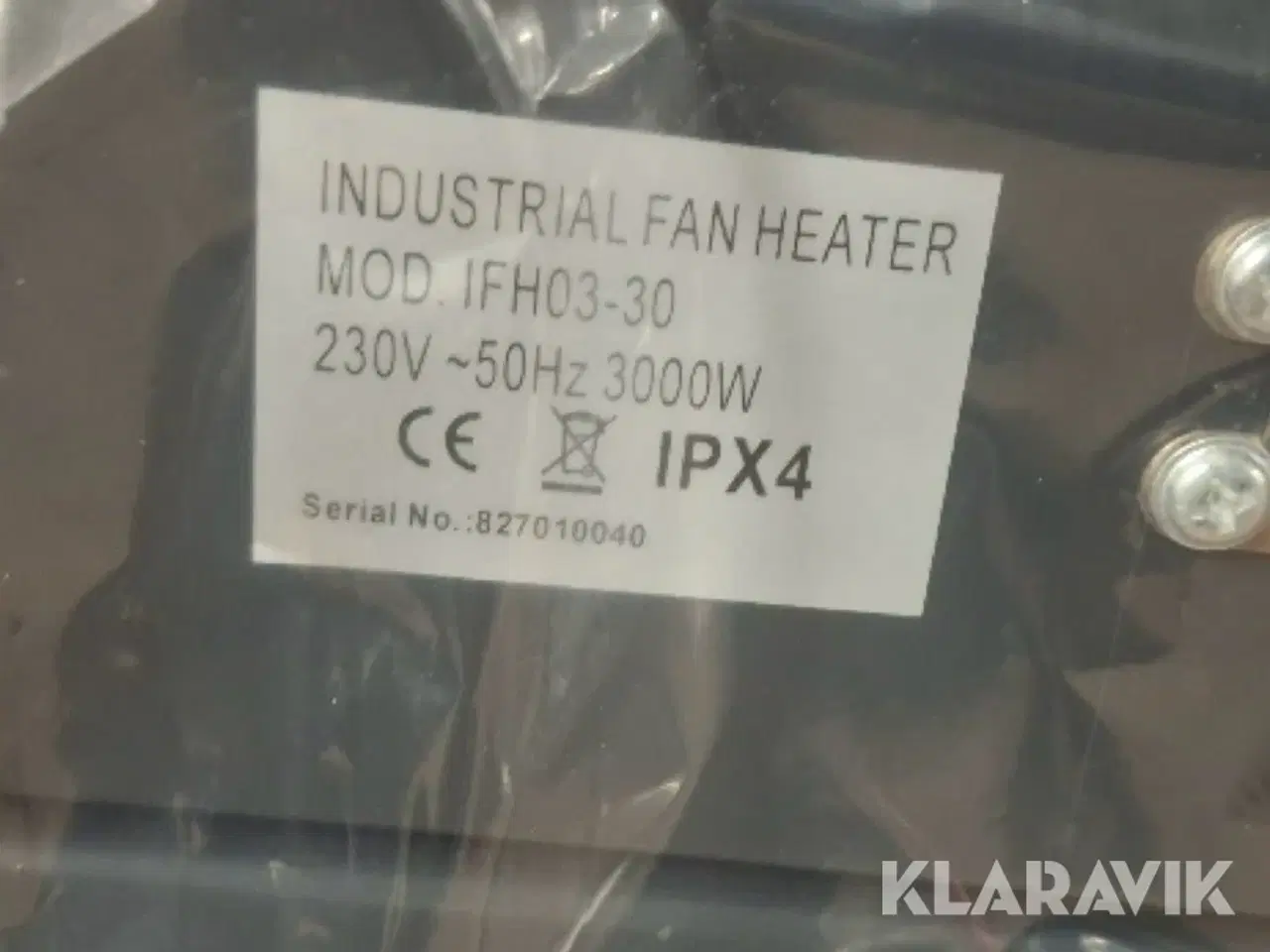 Billede 2 - Varme blæsere 5 styk