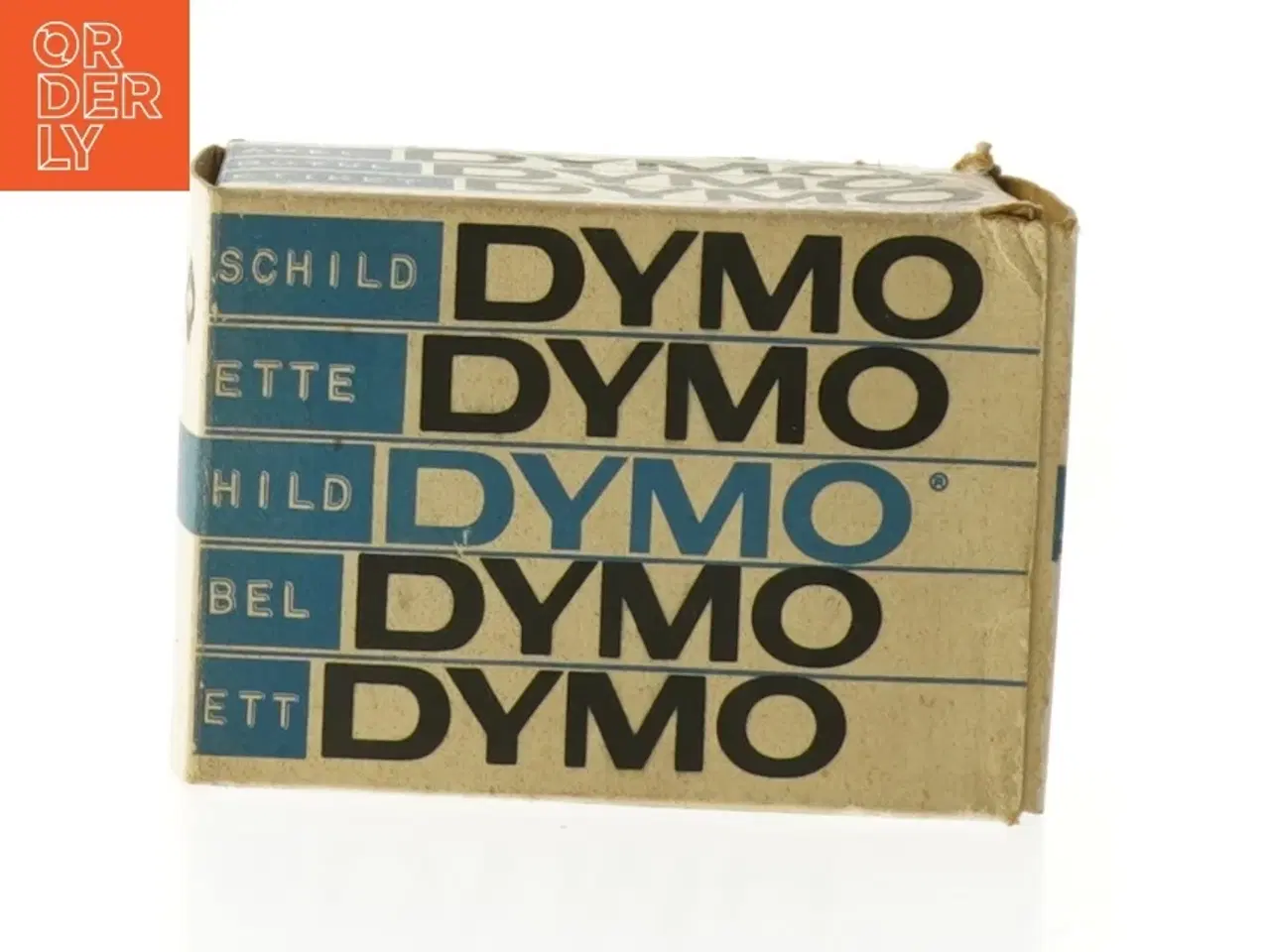 Billede 1 - Vintage Dymo Prægemaskine Tape fra Dymo (str. 8 stykker)