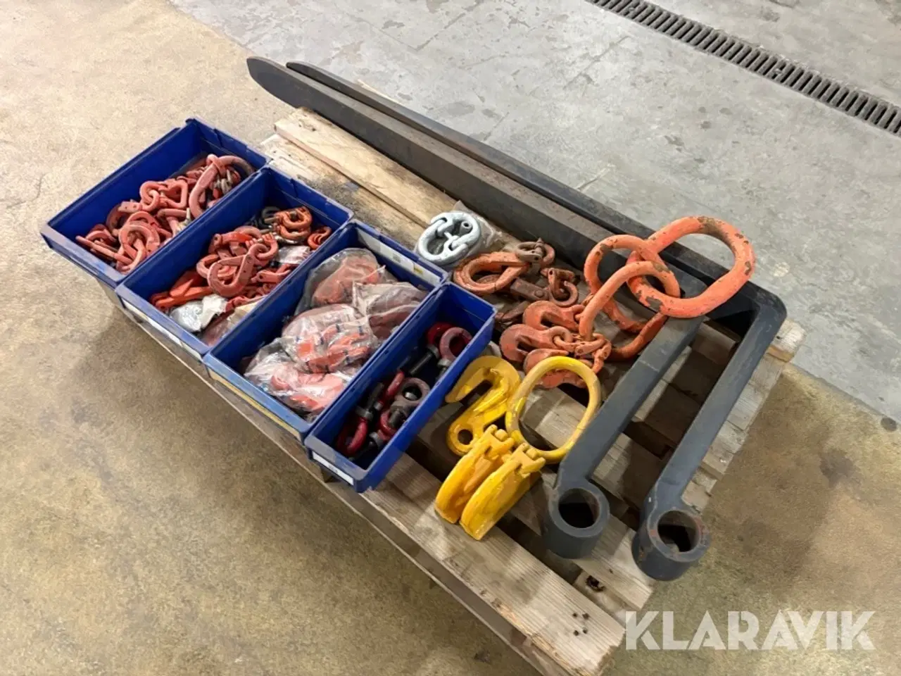 Billede 2 - Løftegrej og pallegafler - 1 palle