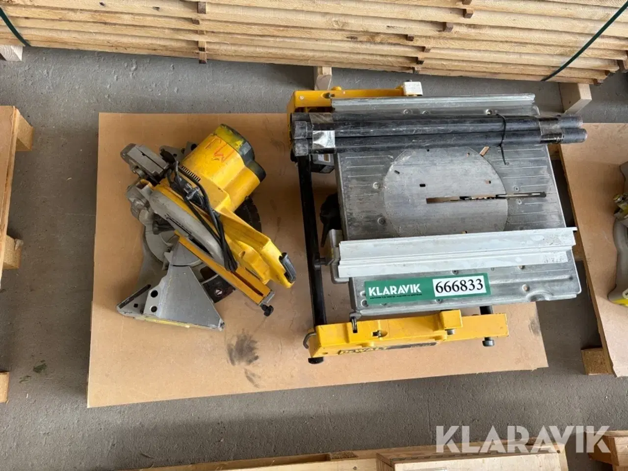 Billede 5 - Bordrundsav + kapsav Dewalt DW742 + DW707
