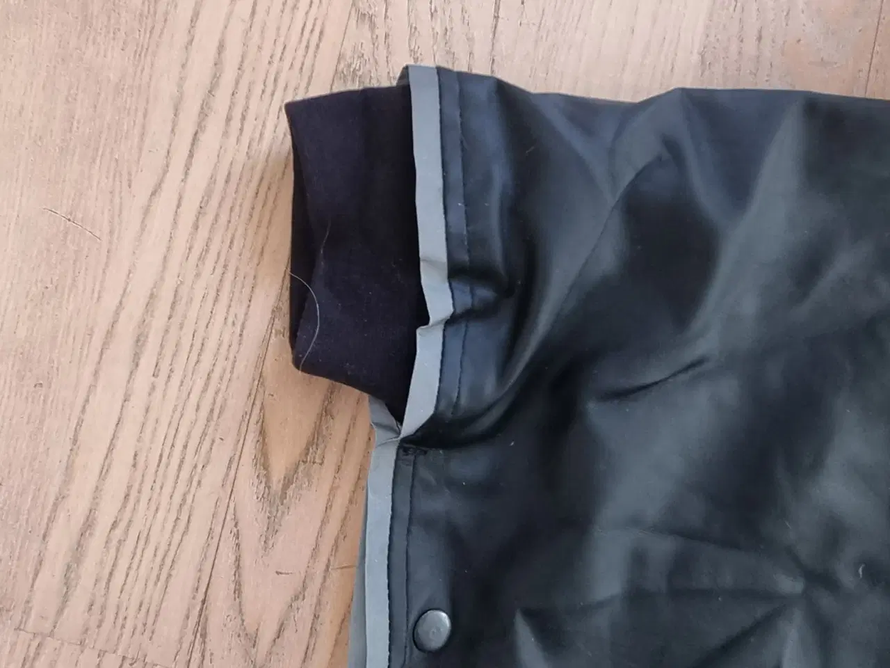 Billede 5 - Luksus Regnponcho med foer og reflekser