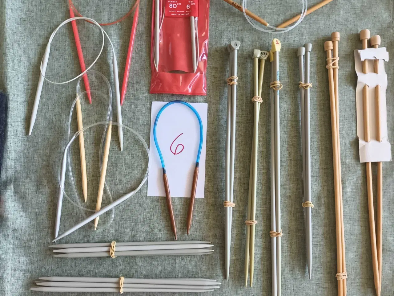 Billede 9 - Strikkepinde, rundpinde, strømpepinde og tilbehør