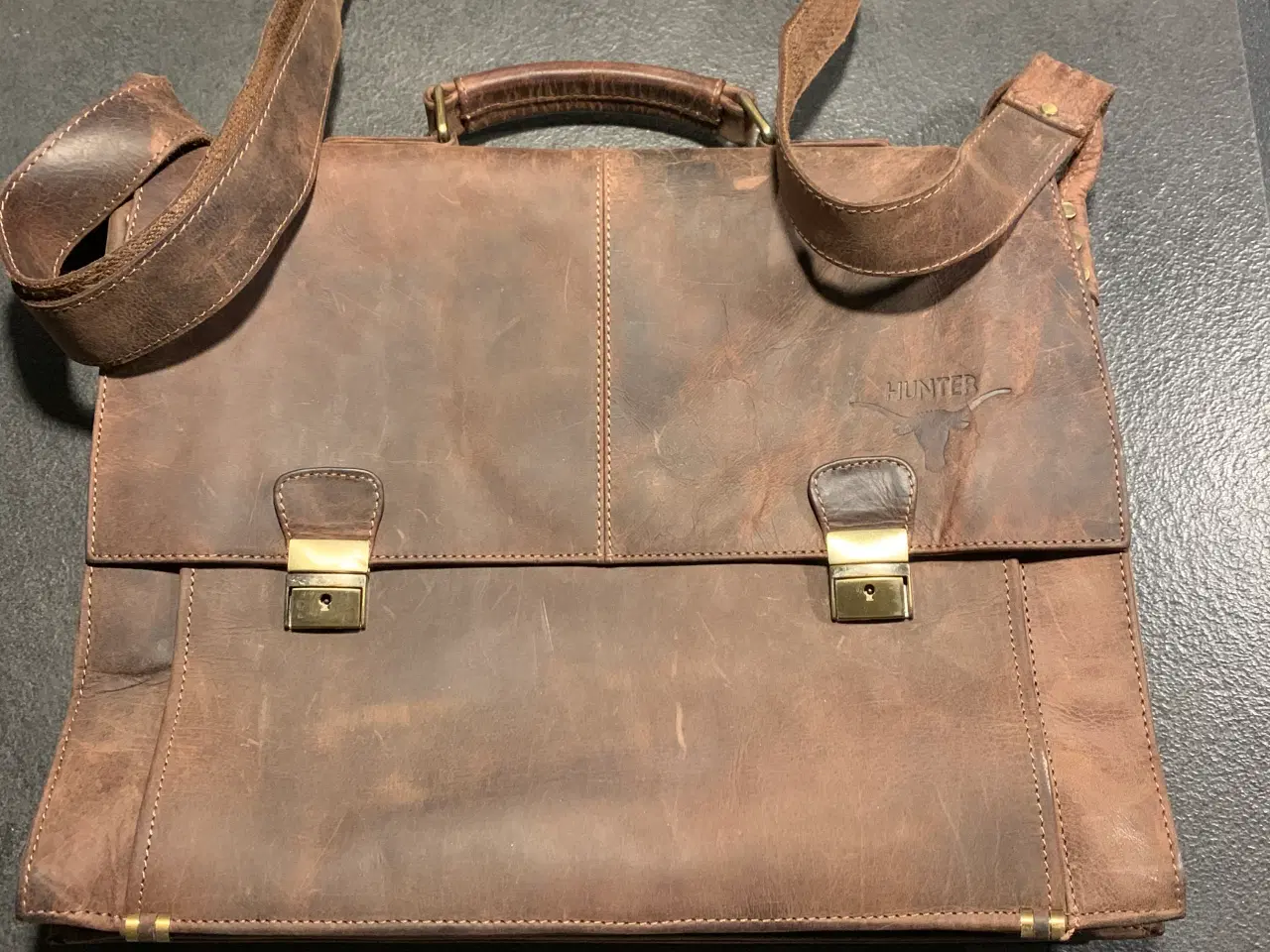 Billede 1 - Hunter skindtaske