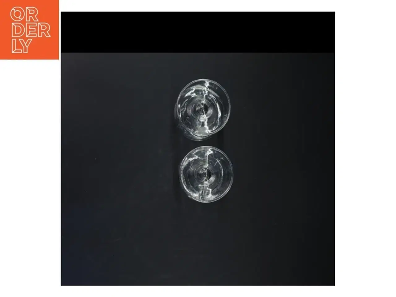 Billede 4 - Glas lysestager, 2 styk (str. 8 cm. 2 styk)