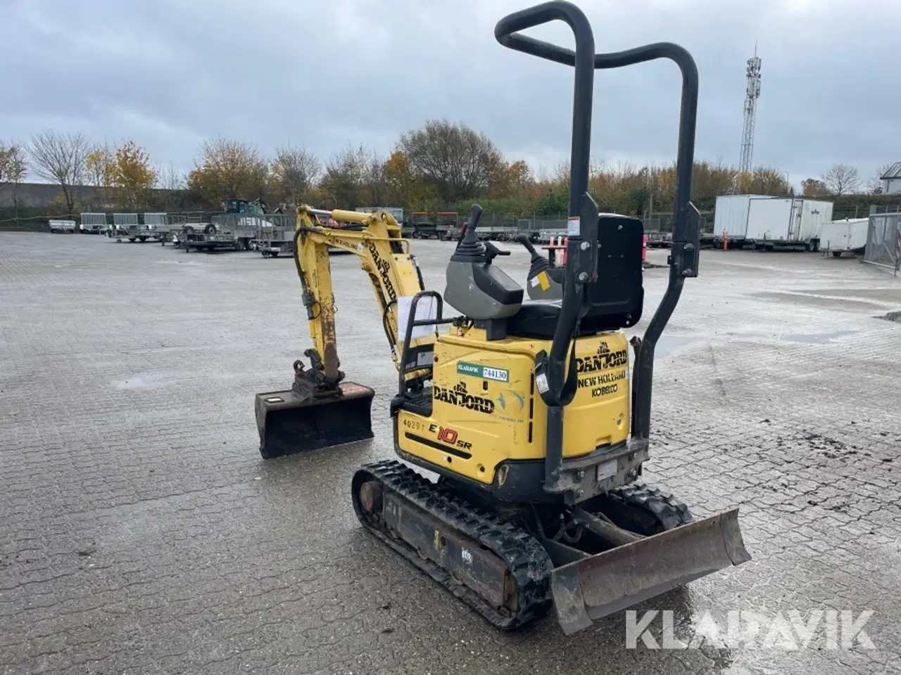 Billede 7 - Minigraver Newholland E10SR med skovle