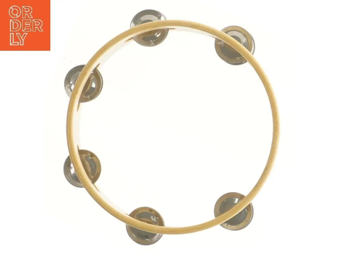 Billede 3 - Tamburin med træramme (str. Ø 20 cm)