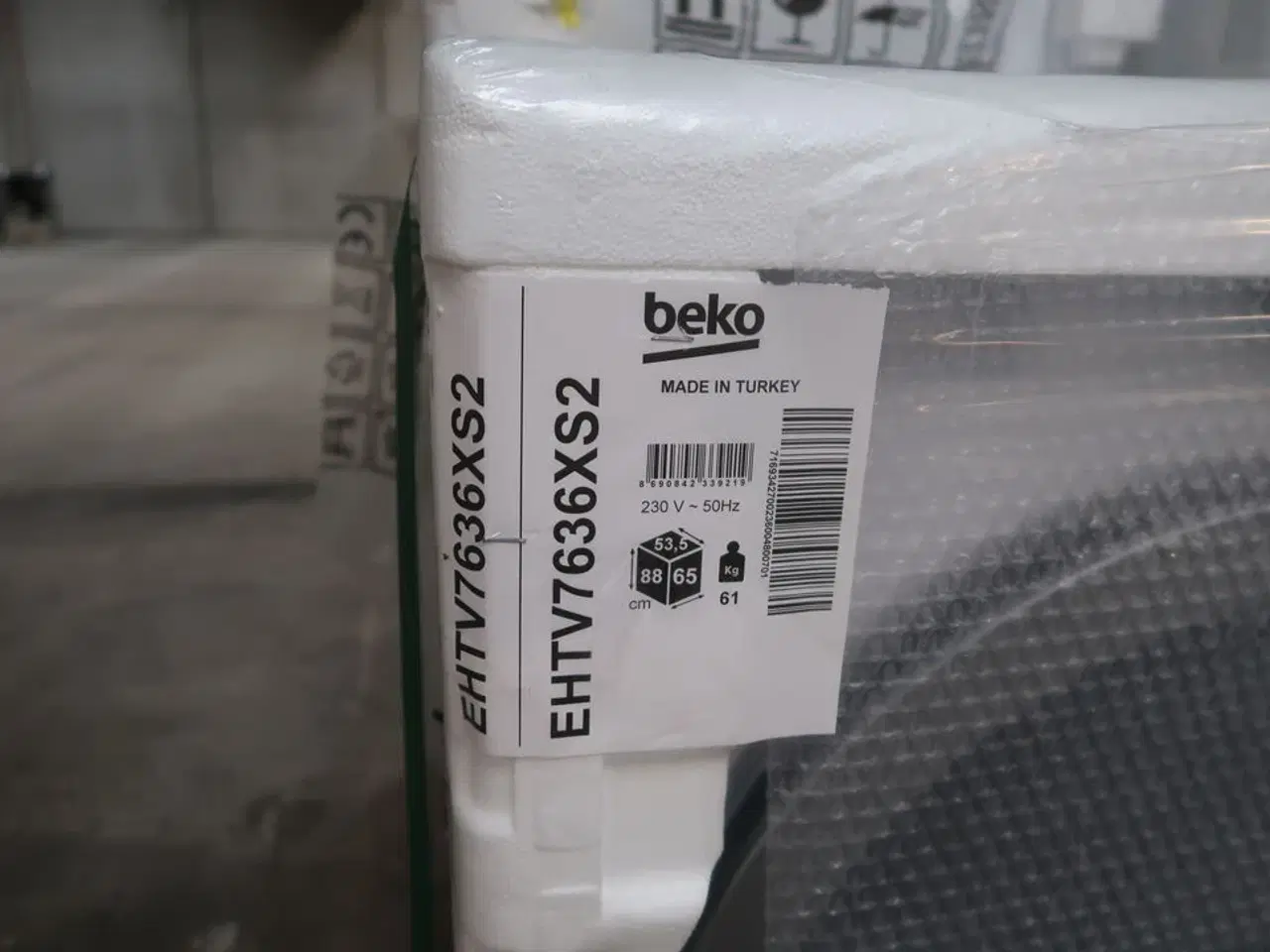 Billede 2 - Vaskemaskine/tørretumbler BEKO EHTV7636XS2