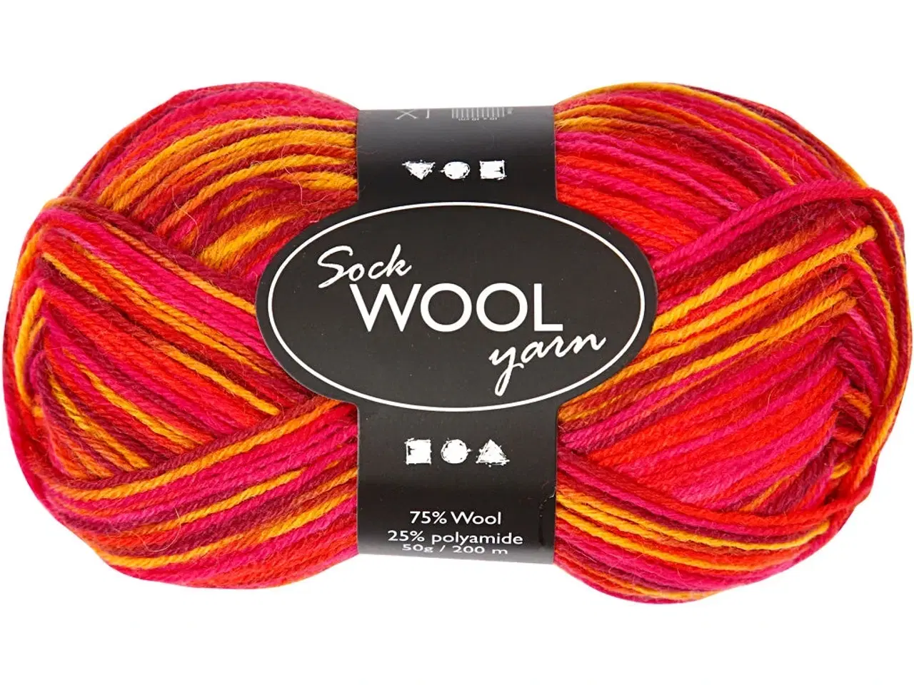 Billede 1 - Strømpegarn, L: 200 M, 50g/ 1 ngl.