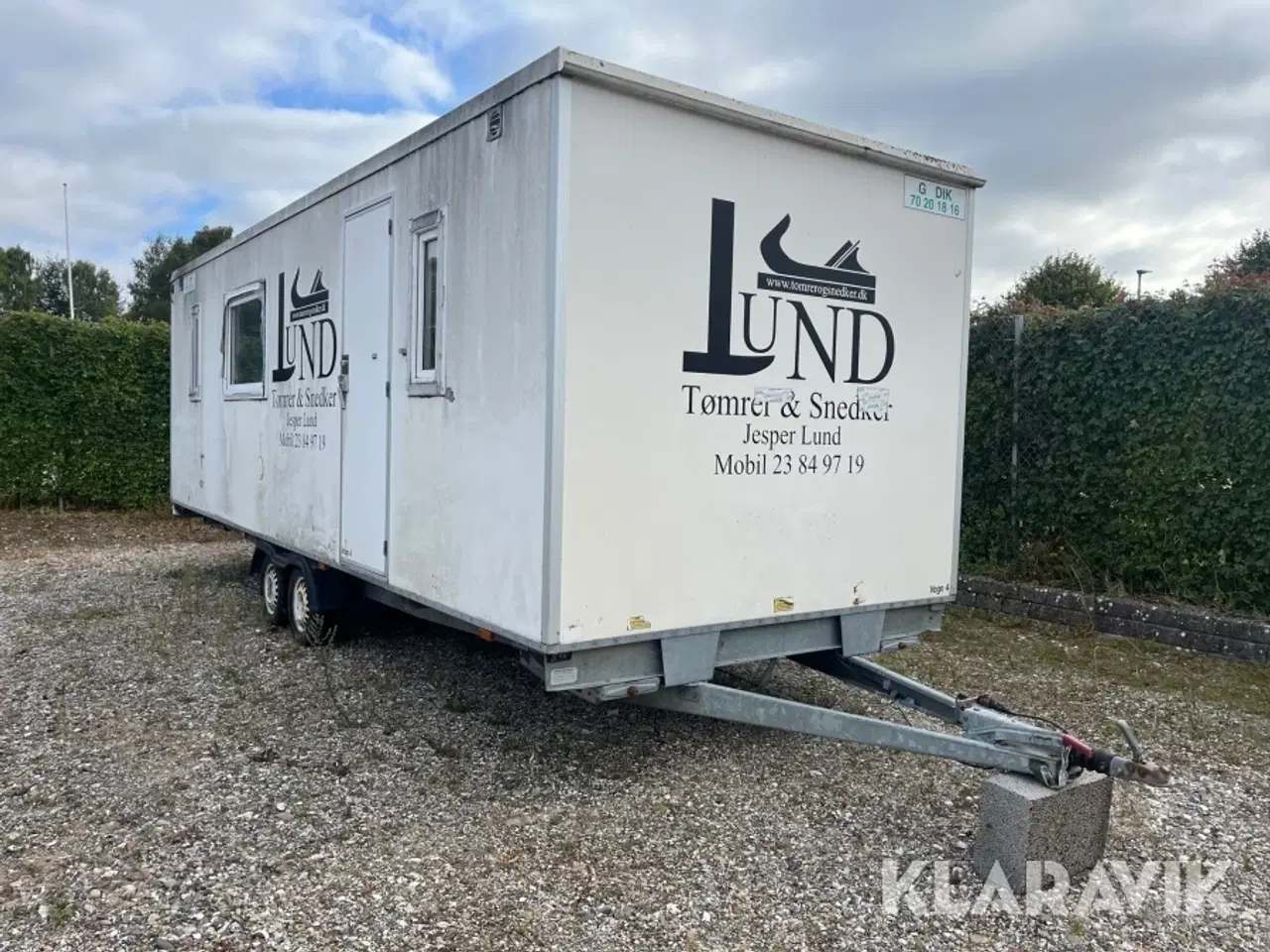 Billede 1 - Personalevogn Scanvogn / Godik 2000kg
