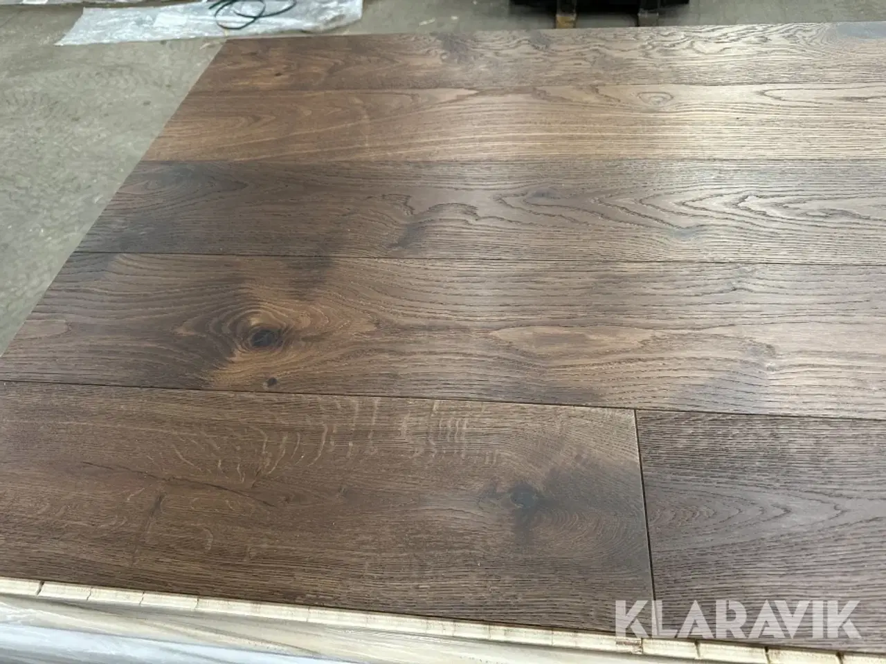 Billede 9 - Moland Sandgate Slim Wideplank Living Eg Voksolie Smoked brushed 15mm  - 115.6 m2