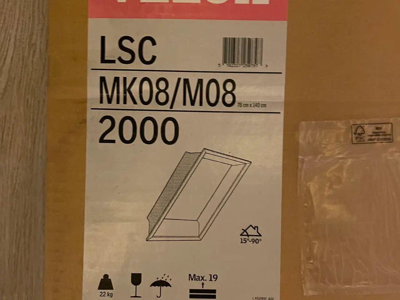 Billede 1 - Velux lysningspanel