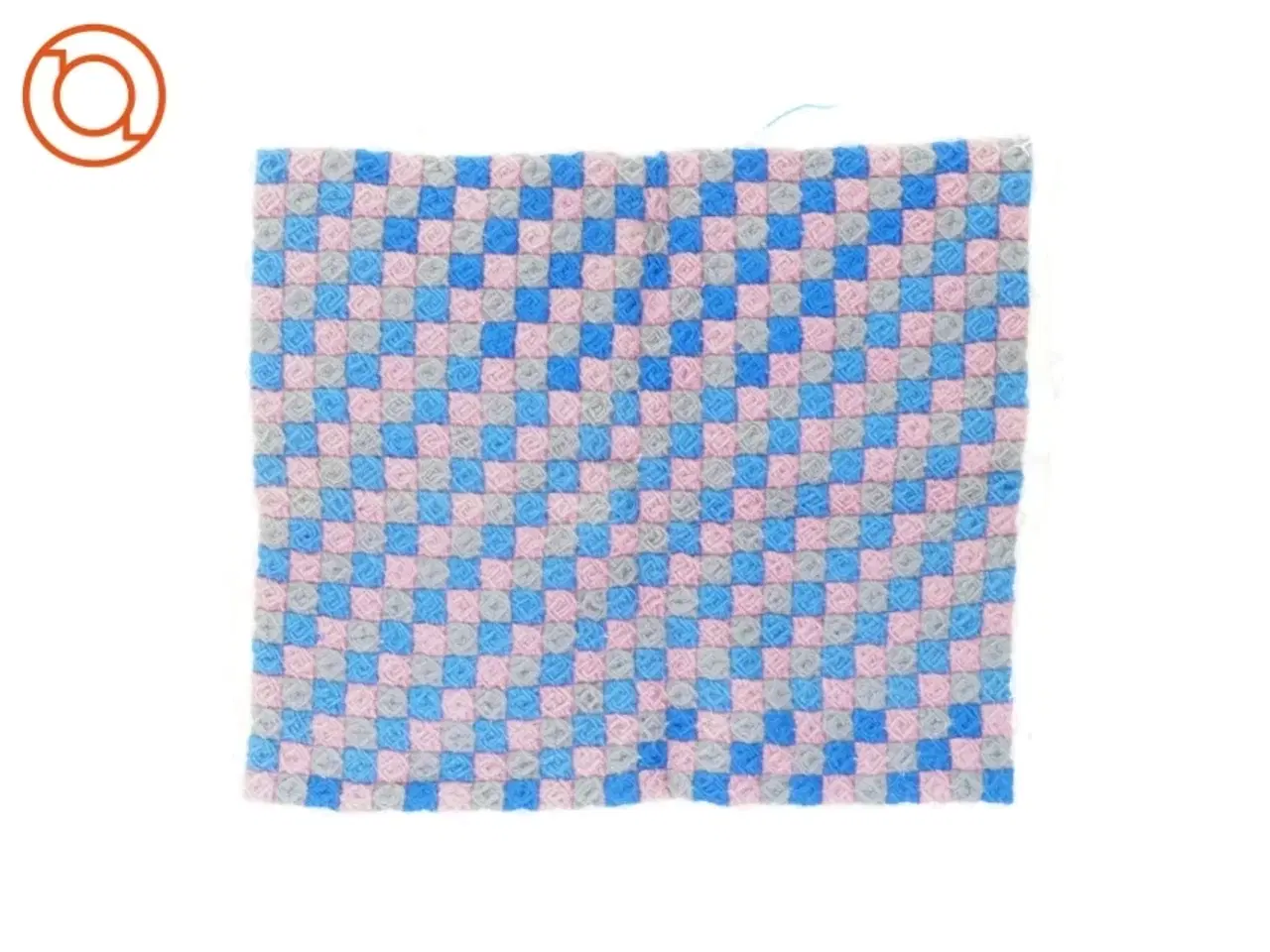 Billede 3 - broderet stofstykke (str. 47 x 39 cm)