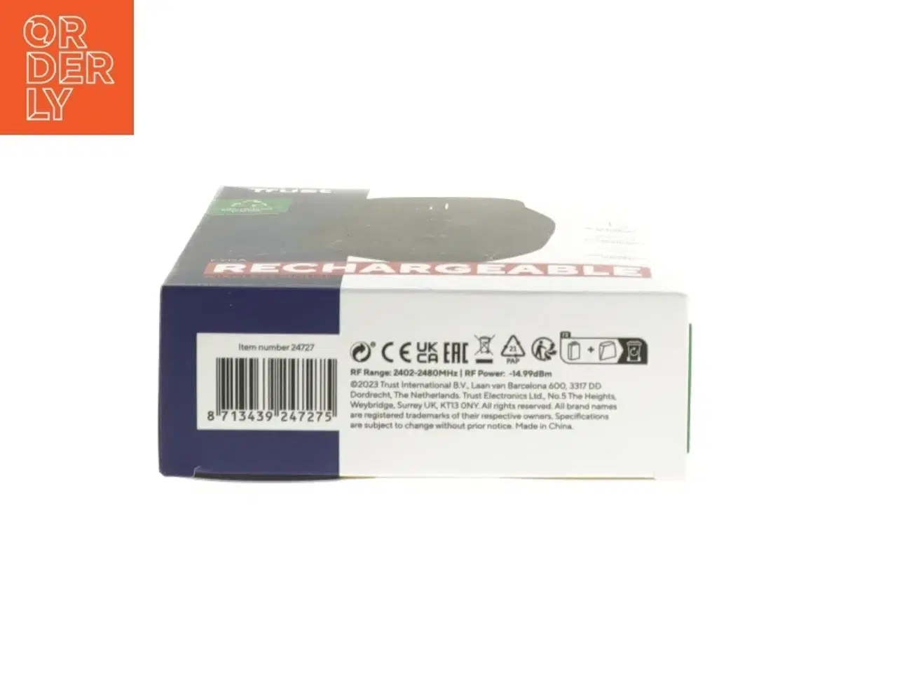 Billede 2 - Trust Fyda genopladelig trådløs mus fra Trust (str. 13x15 cm)