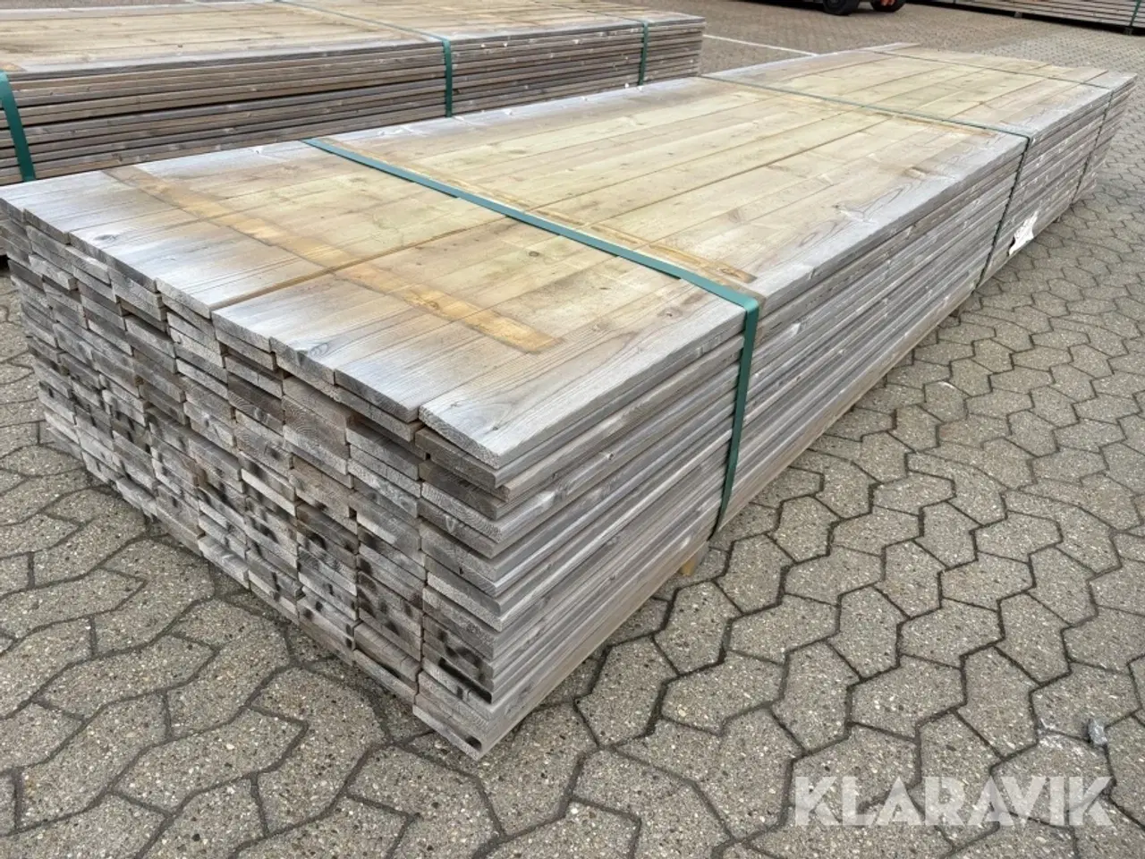 Billede 3 - Trykempraneret terrassebrædder - 180 styks - 756 meter