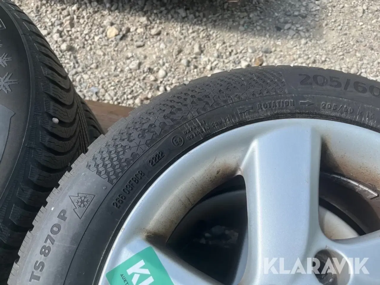 Billede 11 - Dæk Michelin / Continental Alpin 5 / wintercontact
