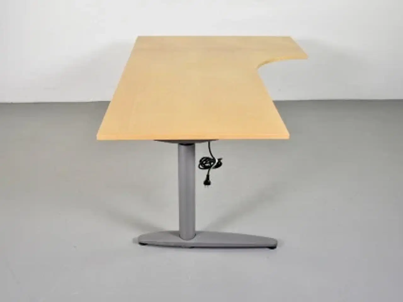 Billede 4 - Efg hæve-/sænkebord i ahorn med højresving, 200 cm.
