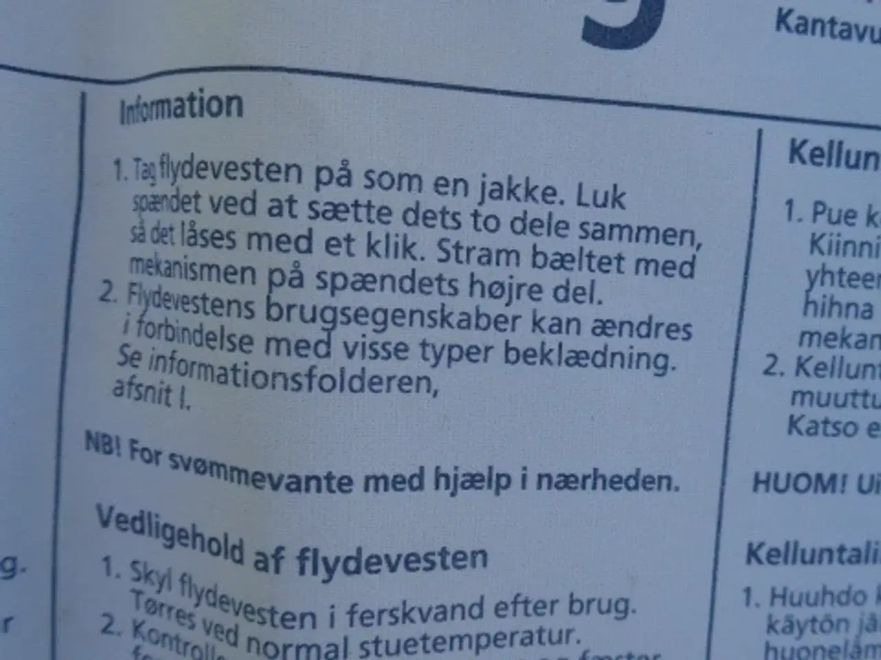 Billede 3 - Flydevest