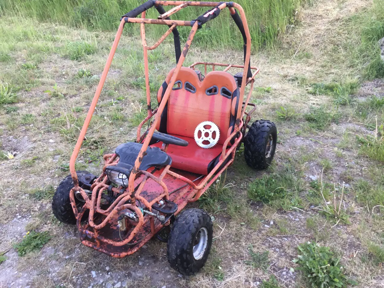 Billede 2 - Børne bocart med nyre motor 