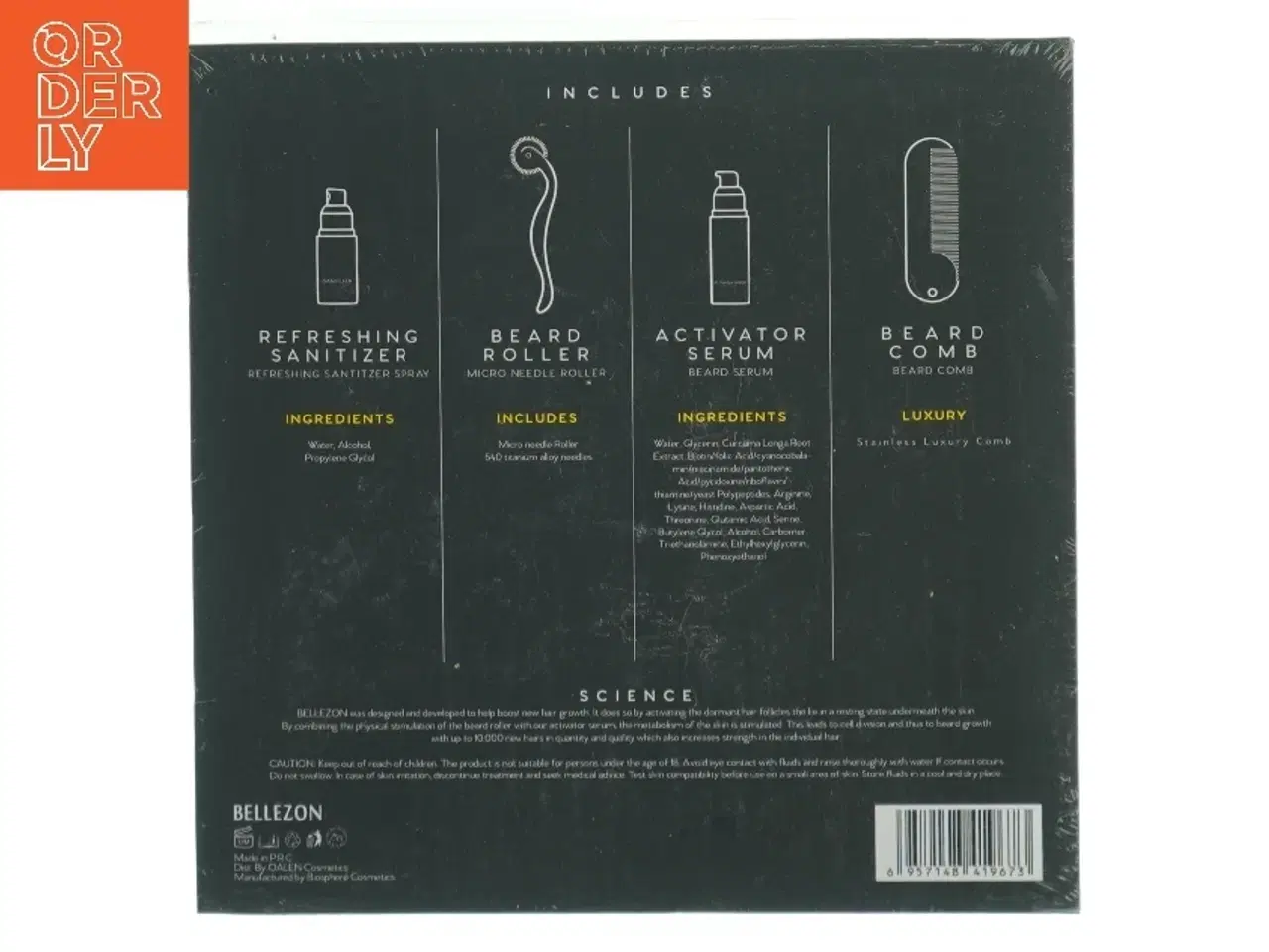 Billede 2 - Beard Grwth kit fra Bellezon (str. 22 x 22 x 5cm)