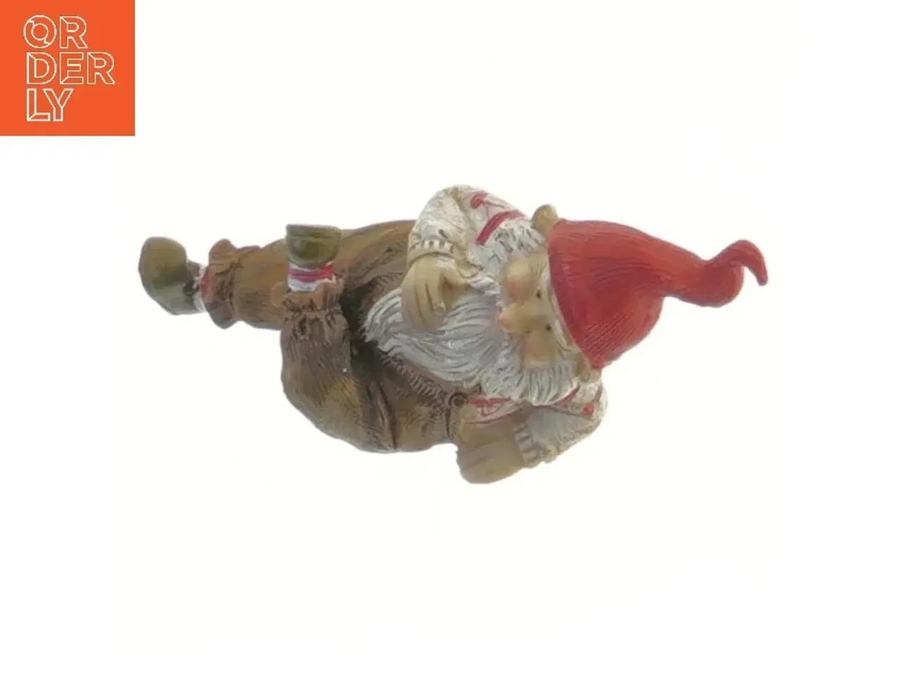 Billede 2 - Lille dekorationsfigur af nisse (str. 13 cm)