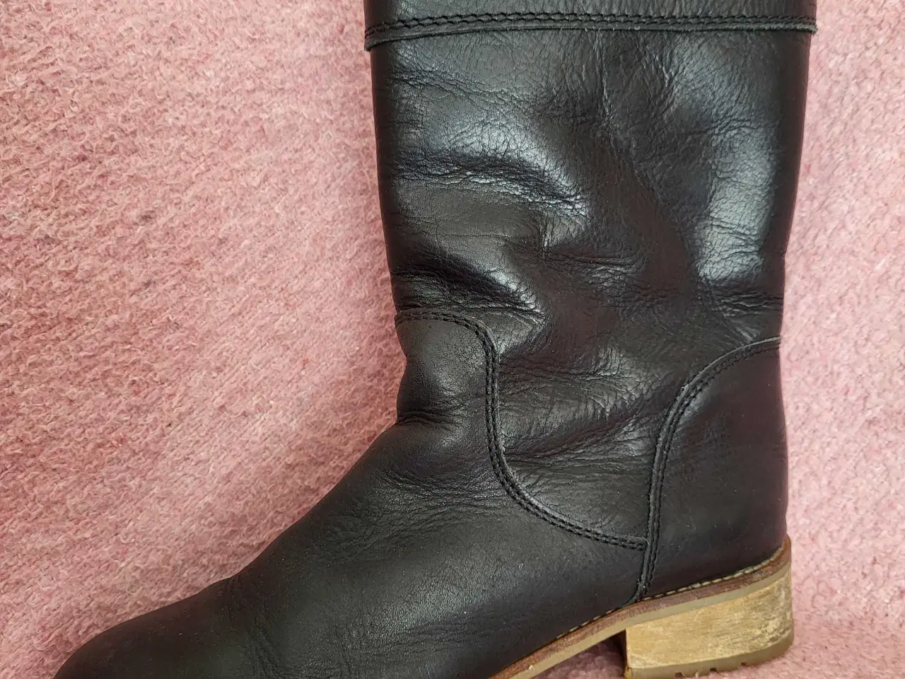 Billede 2 - Samsøe & Samsøe støvler m plysfoer