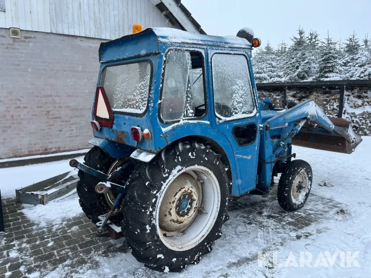 Billede 3 - Veterantraktor Ford 2000 Y med frontlæsser