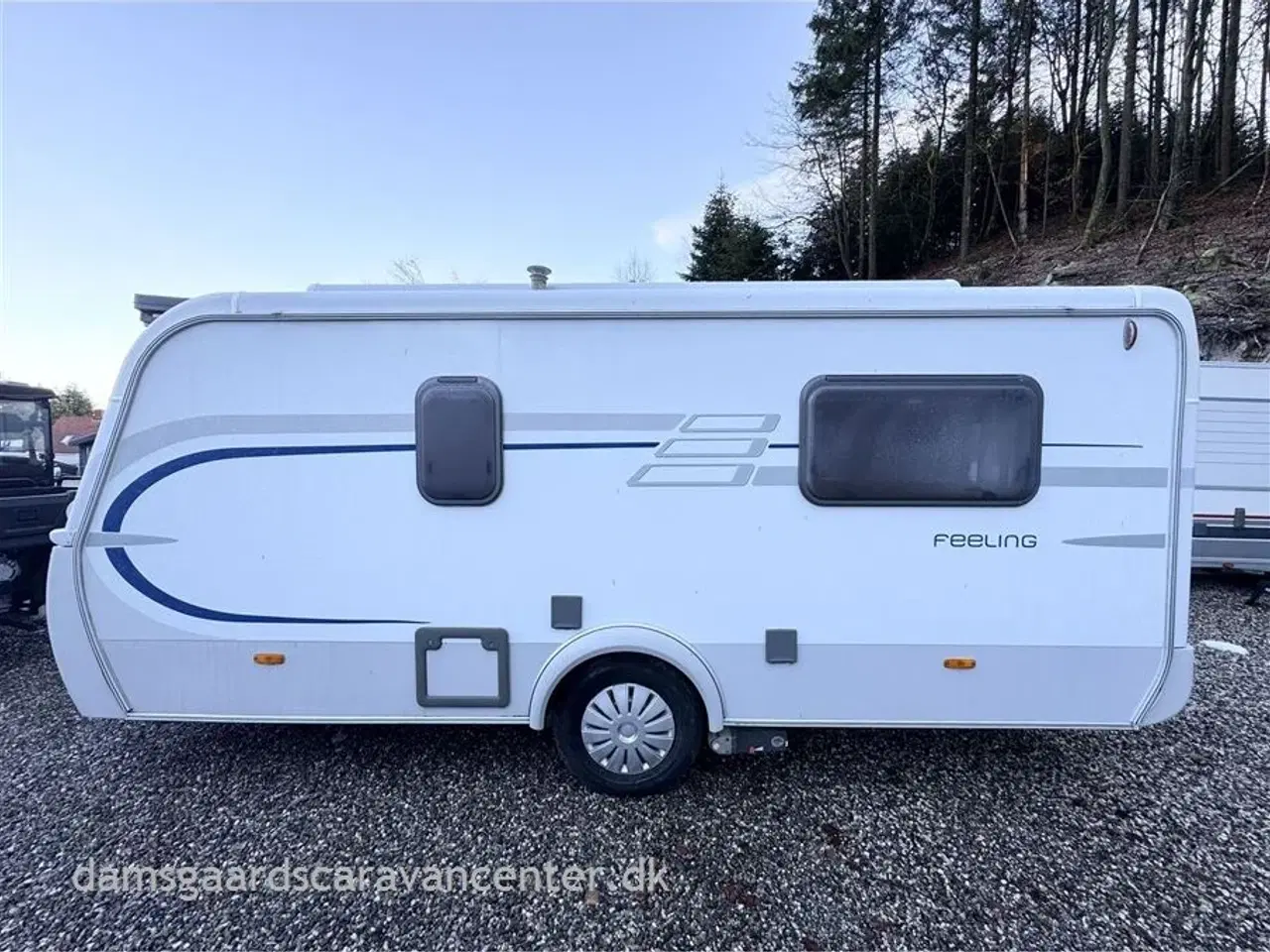 Billede 5 - 2010 - Hymer Feeling 430   Enkelsenge med lamel-Mover-Telt