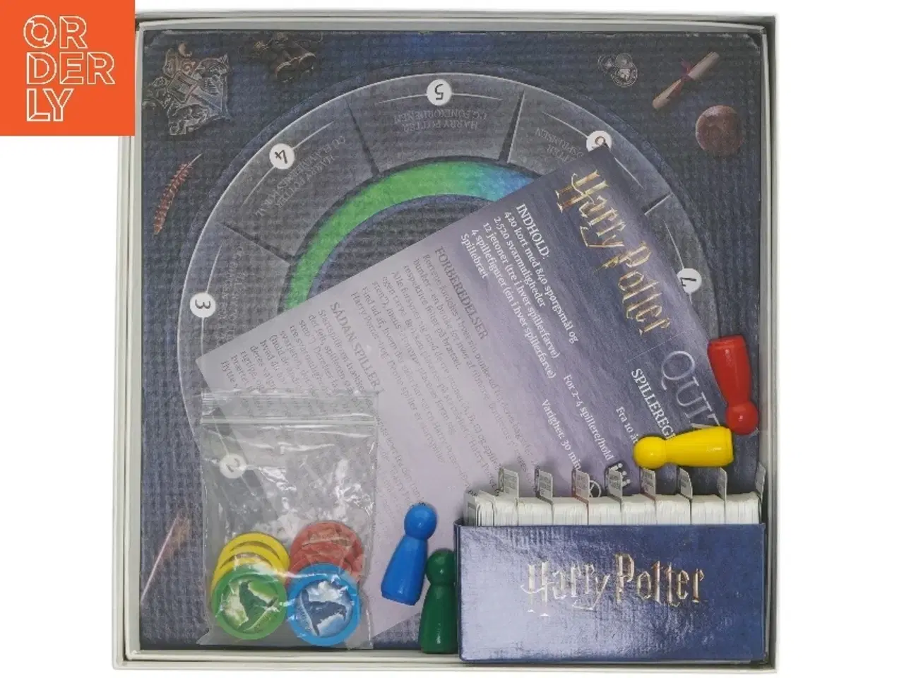 Billede 4 - Harry Potter Quizspil fra Spilbræt.dk (str. 29,5x29,5 cm)