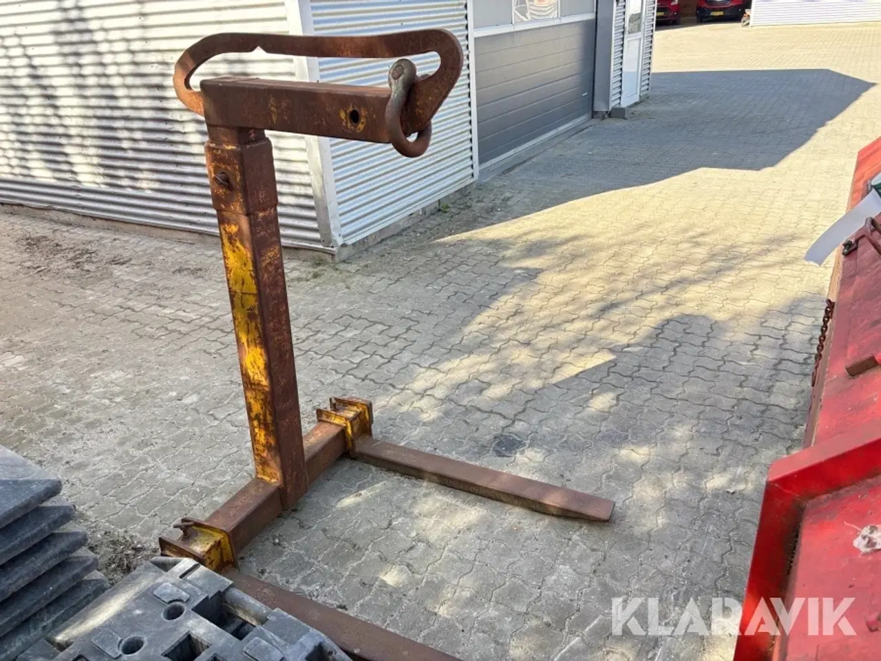 Billede 2 - Pallegafler til kran