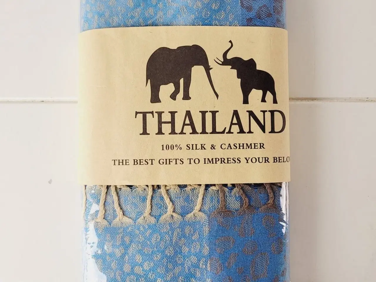 Billede 1 - ⭐️- Elegant og Blødt Pashmina Tørklæde - UBRUGT