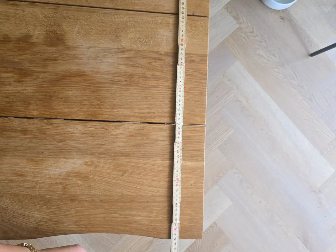 Billede 2 - Planke sofabord egetræ