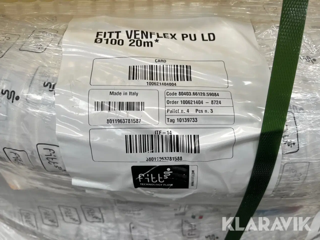 Billede 7 - Slanger Fitt Venflex PU LF Ø100 - 2x20 meter
