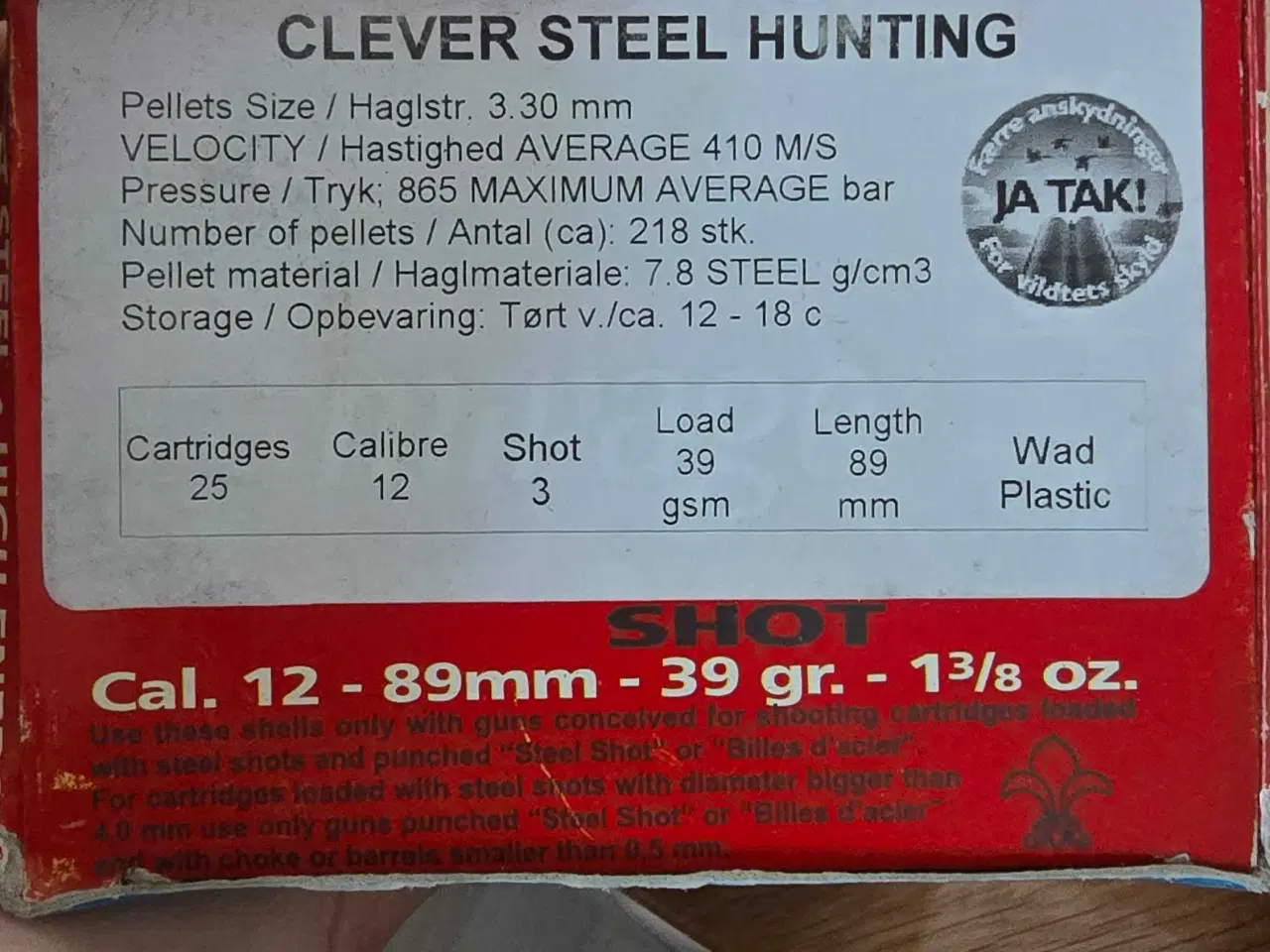 Billede 3 - Ammunition til haglgevær