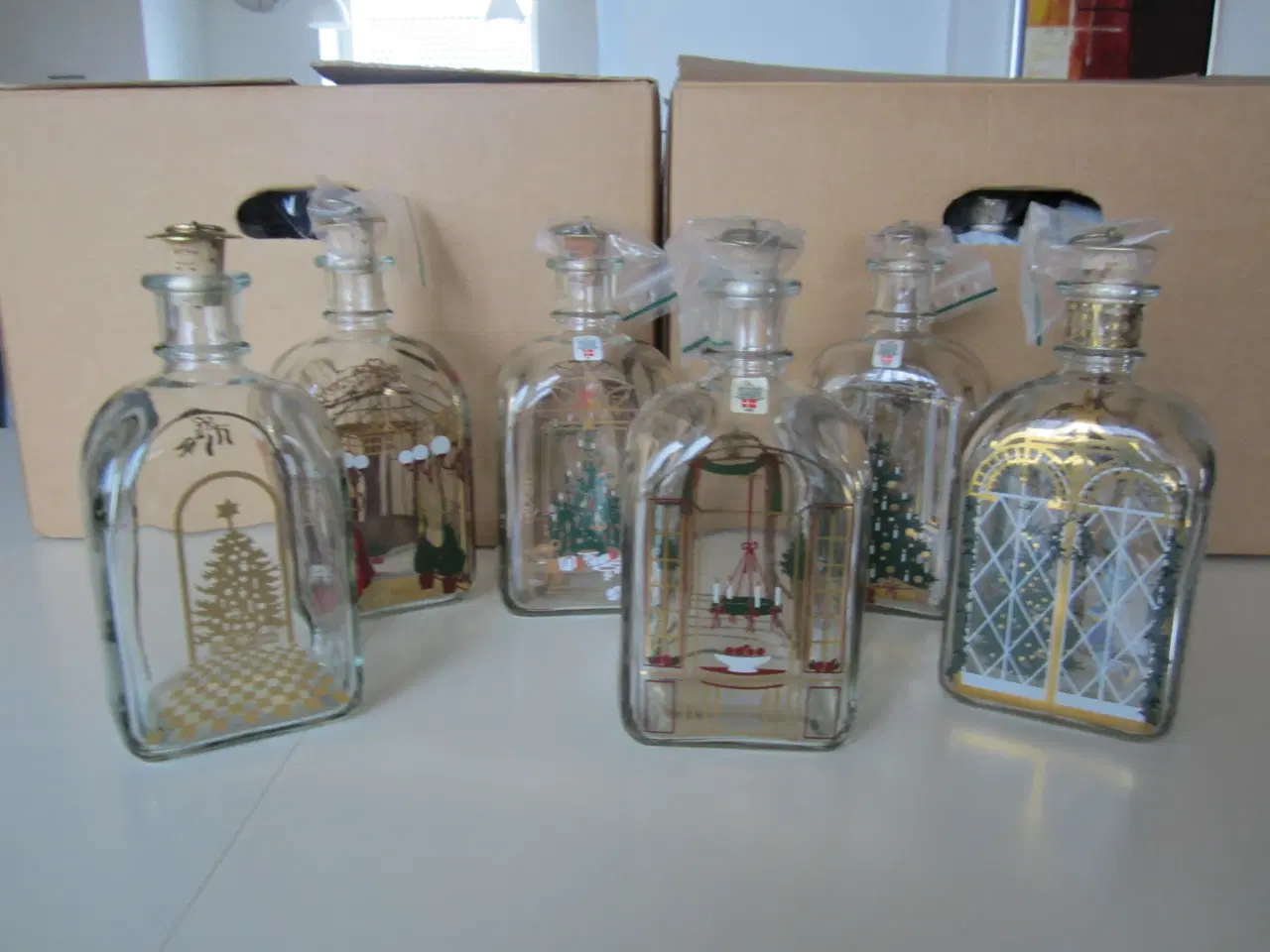 Billede 2 - Holmegaard juleflaske samling sælges.