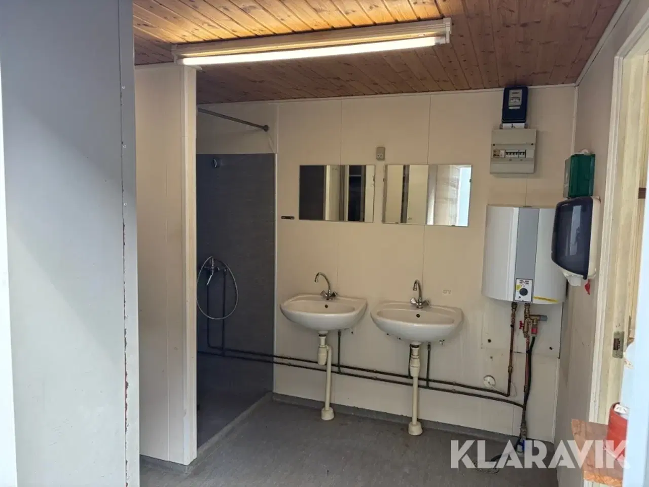 Billede 9 - Toilet- og badeskur Vinderup Skurvogne 6 mands