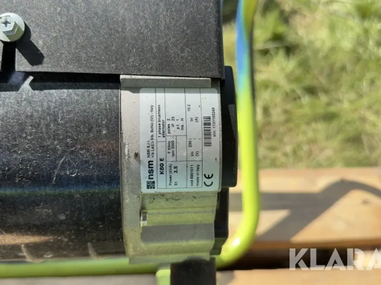 Billede 10 - Generator KGK Honda E4000