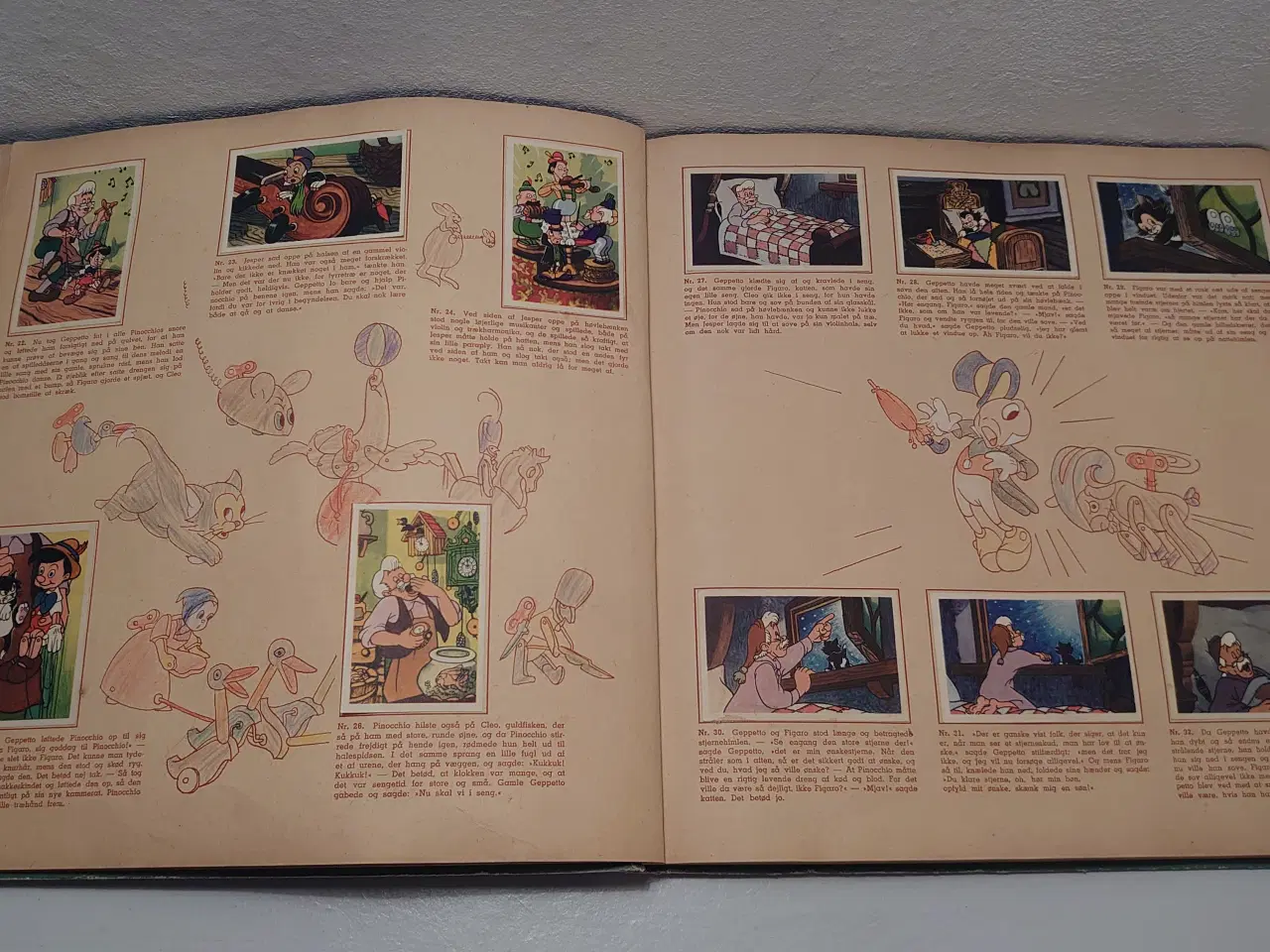 Billede 4 - Richs Samlealbum: Pinocchio. Fra 1949 og komplet