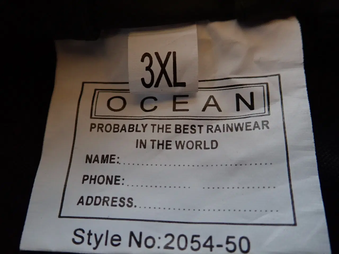 Billede 4 - Ocean heldragt i kraftig kvalitet med hætte