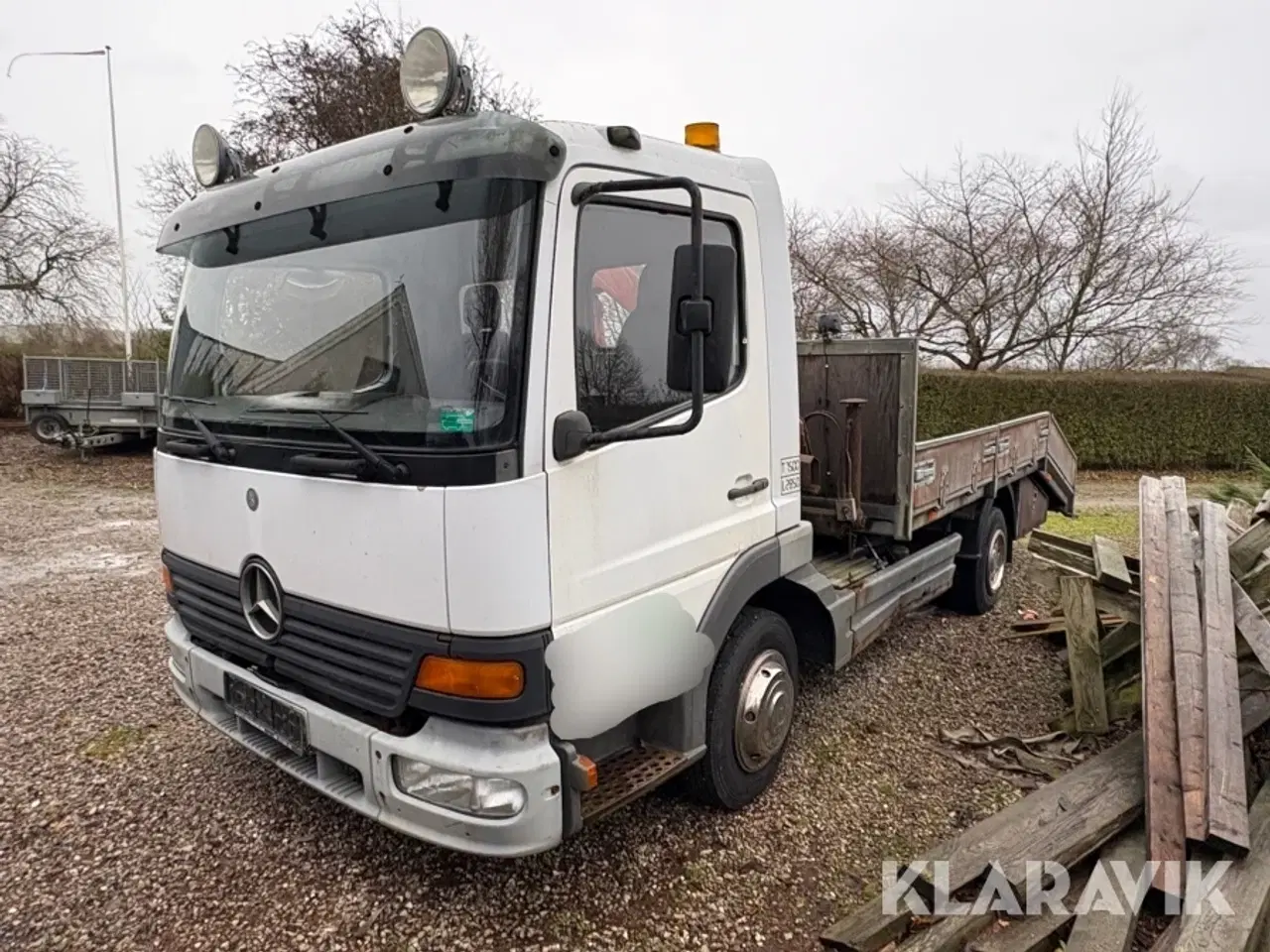 Billede 1 - Lastbil med kran Mercedes-Benz Atego