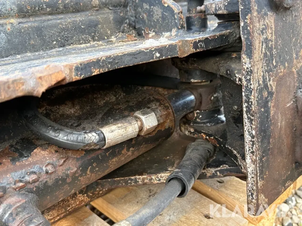 Billede 7 - Kipbar planerskovl og hydrauliskskifte