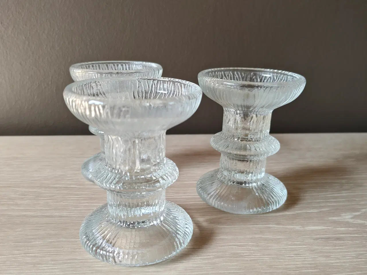 Billede 2 - Flotte Luminarc Nordic lysestager