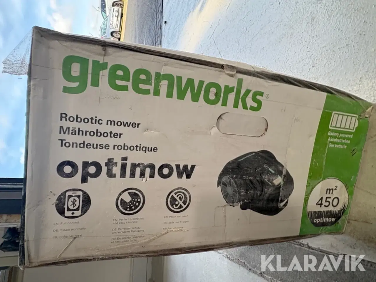 Billede 8 - Robot plæneklipper Greenworks Optimo