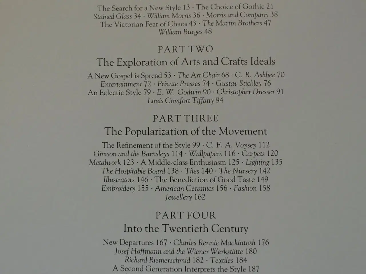 Billede 2 - arts and crafts style, by isabelle anscombe, emne: