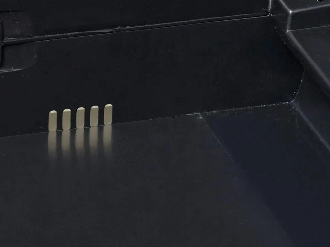 Billede 6 - Haveopbevaringsskab med 2 hylder sort og grå